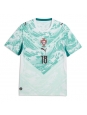 Moške Nogometnih dresov Portugalska Pedro Neto #18 Gostujoči SP 2026 Kratki rokavi Moške Nogometnih dresov Portugalska Pedro Neto #18 Gostujoči SP 2026 Kratki rokavi